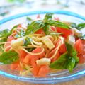 さとみわ's cooksnap of when they made 真っ赤なトマトの冷製パスタ.