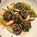 chel725's cooksnap of when they made にら団子と葱の甘辛焼き煮.