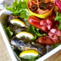 うさんの玉子焼き's cooksnap of when they made 缶詰でメイン☆さんま・さばの竜田揚げ.