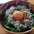 oyuking's cooksnap of when they made 簡単！絶対旨いしらす丼.