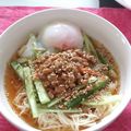 まいmama0322's cooksnap of when they made ＊納豆＋キムチそうめん＊.