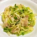 キョウ丸パンダ's cooksnap of when they made レタスの外側の葉で塩焼そばを作ってみた.