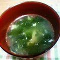 たかちょりん's cooksnap of when they made ＊みんな大好き簡単ワカメ・卵スープ＊.