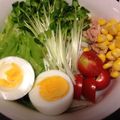 0127mayu's cooksnap of when they made 夏！簡単サラダうどん.