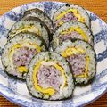 ぷらすないん's cooksnap of when they made デコおにぎり*カラフルうずまき海苔巻き.