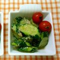 こえっぴーまま♪'s cooksnap of when they made きゅうりの浅漬け❤胡麻油風味.