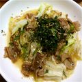 ﾊﾟｲﾅﾎﾟｰnon's cooksnap of when they made 豚とキャベツの炒め物　レモン風味.