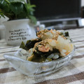 ぽっぽぺぺ's cooksnap of when they made 鮭フレークで鮭ワカメの炊き込みご飯.