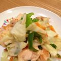 ニコニコシフォン's cooksnap of when they made ふんわり鶏むね肉の野菜炒め.