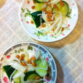 iimz's cooksnap of when they made きゅうりと玉ねぎの納豆サラダ.