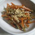 momoco's cooksnap of when they made きんぴらごぼう.