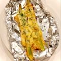 悠LOVE航's cooksnap of when they made 竹輪アスパラ♡チーズのっけ焼き〜♡.