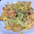 Yun370's cooksnap of when they made キャベツと海老の炒め物.