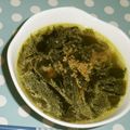 てっちこ's cooksnap of when they made 韓国　ワカメスープ　ミヨックク.