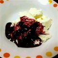 NAOKA0820's cooksnap of when they made ヨーグルトのムースブルーベリーソース添え.
