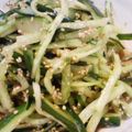 ぽぷらまま's cooksnap of when they made きゅうりのゴマあえ.