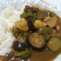 sengai's cooksnap of when they made 市販のルーで作る♬簡単夏野菜カレー.