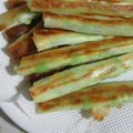 よこもす's cooksnap of when they made 簡単おつまみ！枝豆＆チーズ揚げない春巻き.
