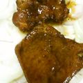 一人鍋's cooksnap of when they made 柔らかトンテキ.