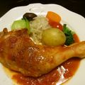 ゆきのまる's cooksnap of when they made 鶏肉のﾜｲﾝﾋﾞﾈｶﾞｰ煮込み♪.