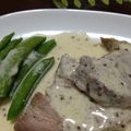 たれ目星人's cooksnap of when they made 豚ヒレ肉のマスタードクリームソース.