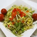 ハナレ's cooksnap of when they made 豆もやしと水菜のヘルシーおかず.