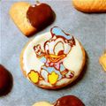 ちゃや。's cooksnap of when they made チョコプレート☆ドナルドダック☆.