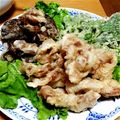 りさすけｒ's cooksnap of when they made ざるそばのお供に☆豚肉の天ぷら.