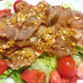 ジャスミン＆グレイス's cooksnap of when they made 豚薄切り肉のから揚げ～香味ソース～.