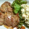 さわのおばあ's cooksnap of when they made はちみつレモン醤油のポークソテー.