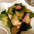 とうわmama's cooksnap of when they made 辛みが美味☆タコのコチュジャンソース和え.
