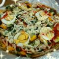 ゆっきー0824's cooksnap of when they made 熱々～ホクホク♪ 明太マヨじゃがピザ.