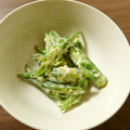 kko331's cooksnap of when they made オクラのみそマヨネーズ和え.