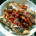 kana_ara's cooksnap of when they made クセになる旬のさんまを使った男の梅蒲焼き.