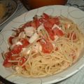 クミンchan's cooksnap of when they made トマトとモッツァレラの冷製パスタ.