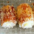 ☆ポコちゃん☆'s cooksnap of when they made 揚げない　チーズちくわフライ.