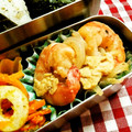 てらよう's cooksnap of when they made 新たまねぎたっぷり★えびとたまごの炒め物.