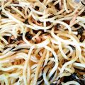 ★★ciel★★'s cooksnap of when they made ひじきとツナの和風パスタ.