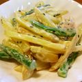 月見なっとう's cooksnap of when they made じゃがいもといんげんのみそマヨ和え.