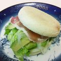 龍青空ママ's cooksnap of when they made 生ハムとアボカドのサラダマリネマフィン♪.