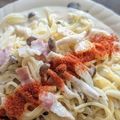 たまみふこ's cooksnap of when they made 水から！ワンパン☆あかりのクリームパスタ.