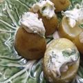 ケム's cooksnap of when they made 新じゃがのクリチシソディッブのせ☆.
