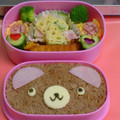 サチビ's cooksnap of when they made 幼稚園の子供用お弁当☆鶏そぼろdeクマ.