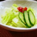 ジュエリーママ's cooksnap of when they made 減塩☆レタスと胡瓜のサラダ.
