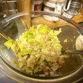 月✳Iris's cooksnap of when they made レンチンですぐ出来！ツナキャベサラダ.
