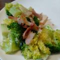 ばたみそーぱん☆'s cooksnap of when they made ブロッコリーとベーコンの塩麹炒め.