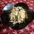 yukappan's cooksnap of when they made 茄子、アゲ、えのきのポン酢和え.