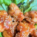 ☆mimicco☆'s cooksnap of when they made 冷凍唐揚げで作るヤンニョムチキン.