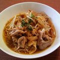 emismil's cooksnap of when they made そうめんにのっけて=豚生姜焼風薬味=.