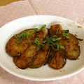 komutatata's cooksnap of when they made ∮なすのトロトロ♥にんにく味噌照り焼き∮.